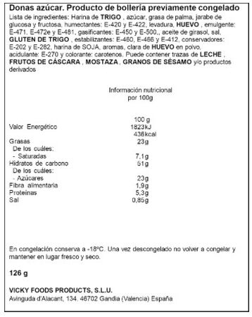 Donas hermanos Juan 126 g