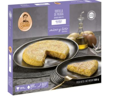 Tortilla de patata con cebolla