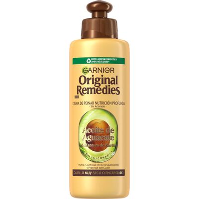 Crema de peinado para cabello muy seco Original Remedies 200 ml