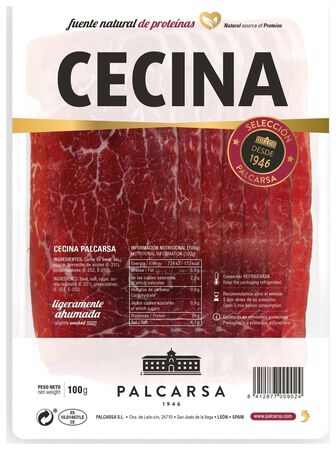 Cecina de león en lonchas Palcarsa 100g