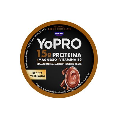 Pudding protein yopr&oacute; danone chocolate con 150g