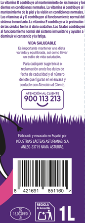 Leche sin lactosa Alipende 1l desnatada