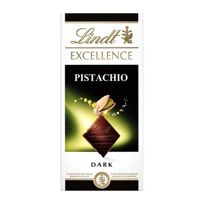 Chocolate negro con pistacho Lindt Excellence 100g