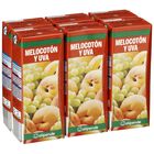 Zumo de melocot&oacute;n y uva Alipende pack 6