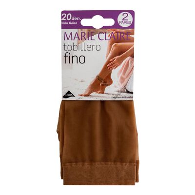 Media tobillera Lycra® Marie Claire pack 2
