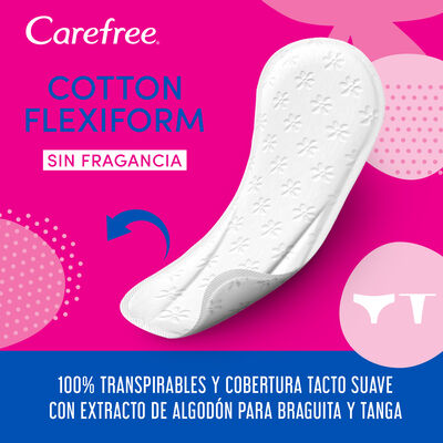 Protegeslip Carefree 30 uds Flexible