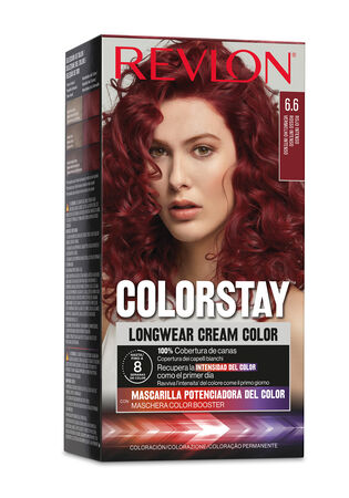 Tinte Para El Cabello Revlon Colorstay Nº 6.6 Rojo Intenso