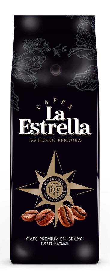 Café en grano premium La Estrella 500g