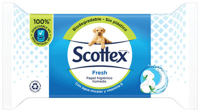 Papel higiénico húmedo Scottex 38 unidades