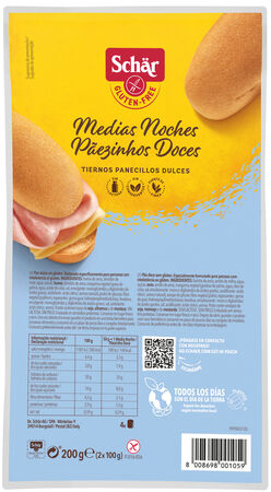 Medias noches sin gluten Schär 200g
