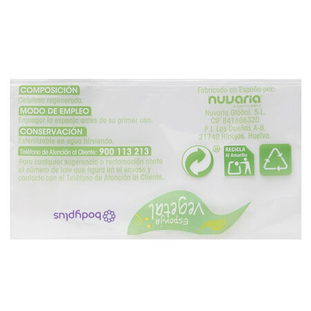 Esponja Bodyplus vegetal