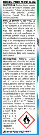 Limpiador para mopas Lanta spray 750ml