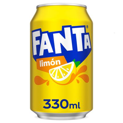 Refresco limón Fanta lata 33cl