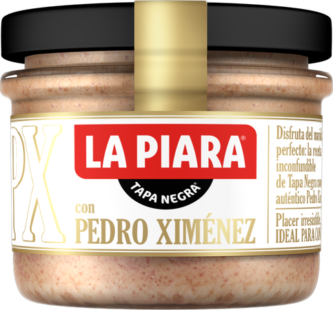 Paté tapa negra Pedro Ximénez La Piara 110g