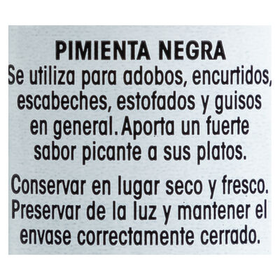 Pimienta negra molinillo Alipende 42g