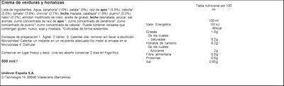 Crema verduras mediterr&aacute;neas Knorr 500ml