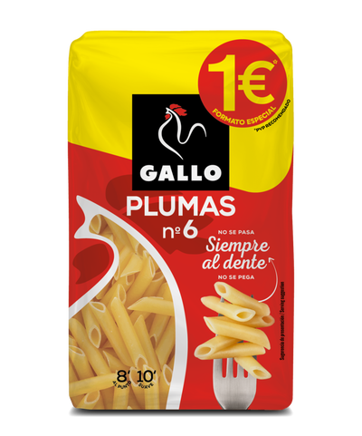 Pluma N&ordm;6 Gallo 400g