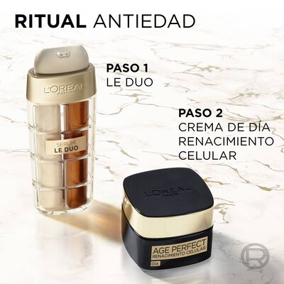 Serum facial rejuvenecedor renacimiento celular L'Or&eacute;al le duo 30ml