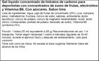 Gel l&iacute;quido energ&eacute;tico sabor lima Vitaldin 165ml