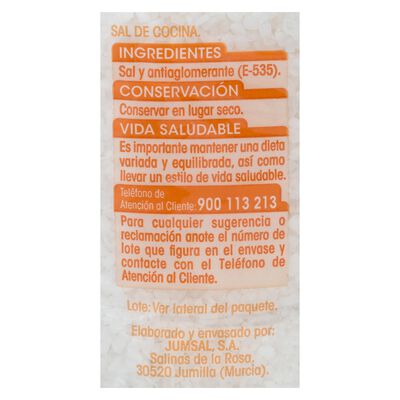 Sal Alipende 2kg especial horno