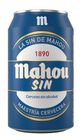 Cerveza sin alcohol Mahou lata 33cl