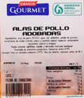 Alas de pollo adobadas Granja Gourmet 500g aproximadamente