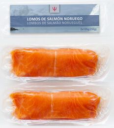 Salmón noruego Poseidón en lomos 250g
