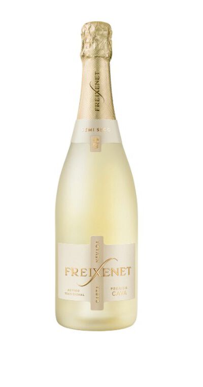 Cava Semi-seco FREIXENET Carta Nevada, botella 75 cl