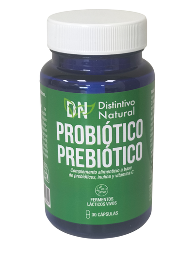 Probi&oacute;tico y Prebi&oacute;tico Distintivo Natural 30 c&aacute;psulas