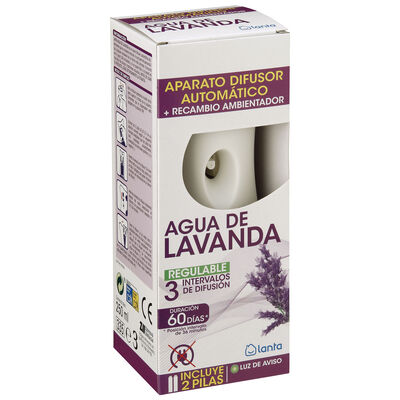 Ambientador autom&aacute;tico Lanta aparato+recambio 250ml lavanda