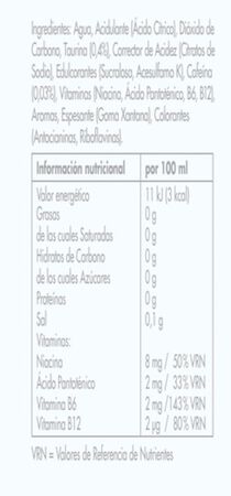 Bebida energ&eacute;tica sin az&uacute;car sabor cereza Red Bull 25cl