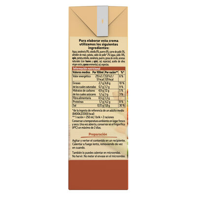 Crema casera de pollo-verdura Gallina Blanca 500ml