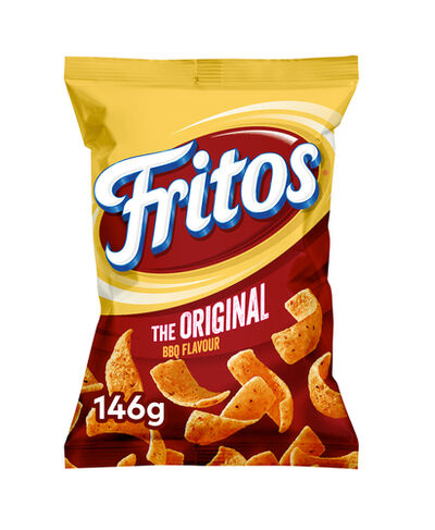 Snack de maiz fritos 146g barbacoa