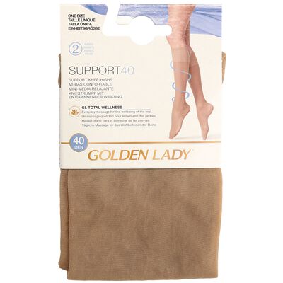 Minimedia Support 40D Golden Lady Talla U 2 unidades Camoscio