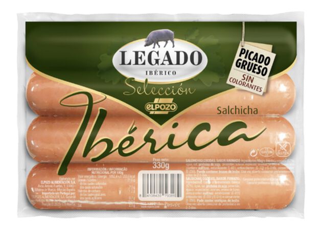 Salchicha iberica Legado Ibérico 330g