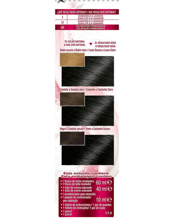 Tinte de cabello Garnier Color Sensation n&ordm; 1.0 ultra negro