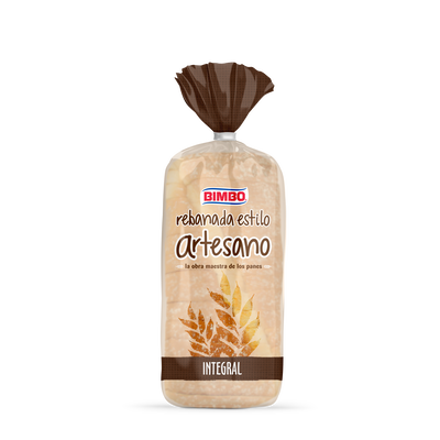 Pan molde Bimbo integral artesano 500g