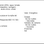 Pizza Casa Tarradellas 405g jamon y queso