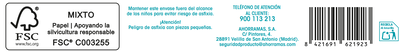 Pañuelos compactos Lanta 10 uds mentol fuerte