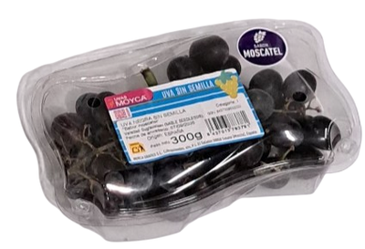 Uva Negra 300g sin semilla estilo moscatel