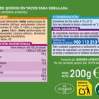 Queso en tacos para ensaladas Alipende 200g