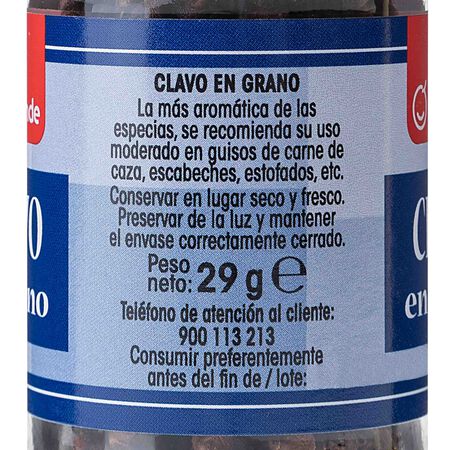 Clavo Alipende 29g en grano