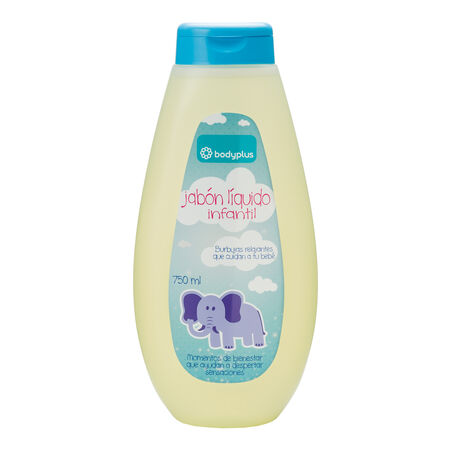 Jabón líquido Bodyplus 750ml infantil