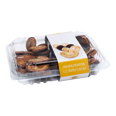 Mini palmeritas Virgen del Brezo cacao 200g