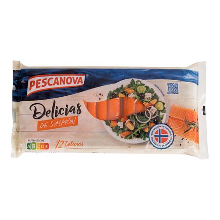 Barritas delicias de salmón Pescanova 200g