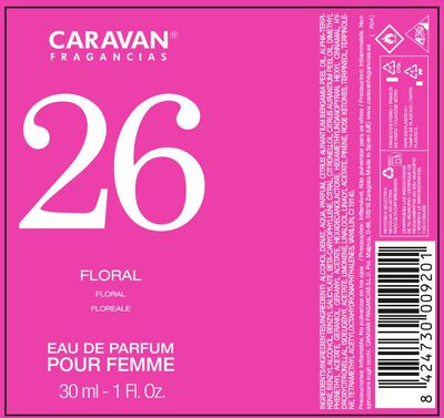Eau de toilette Caravan mujer 30ml n&ordm;26