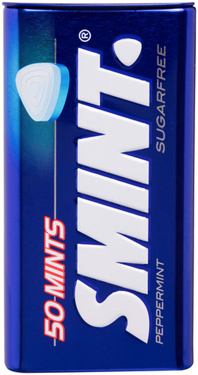 Caramelos Smint sin azúcar lata 35g 50u peppermint