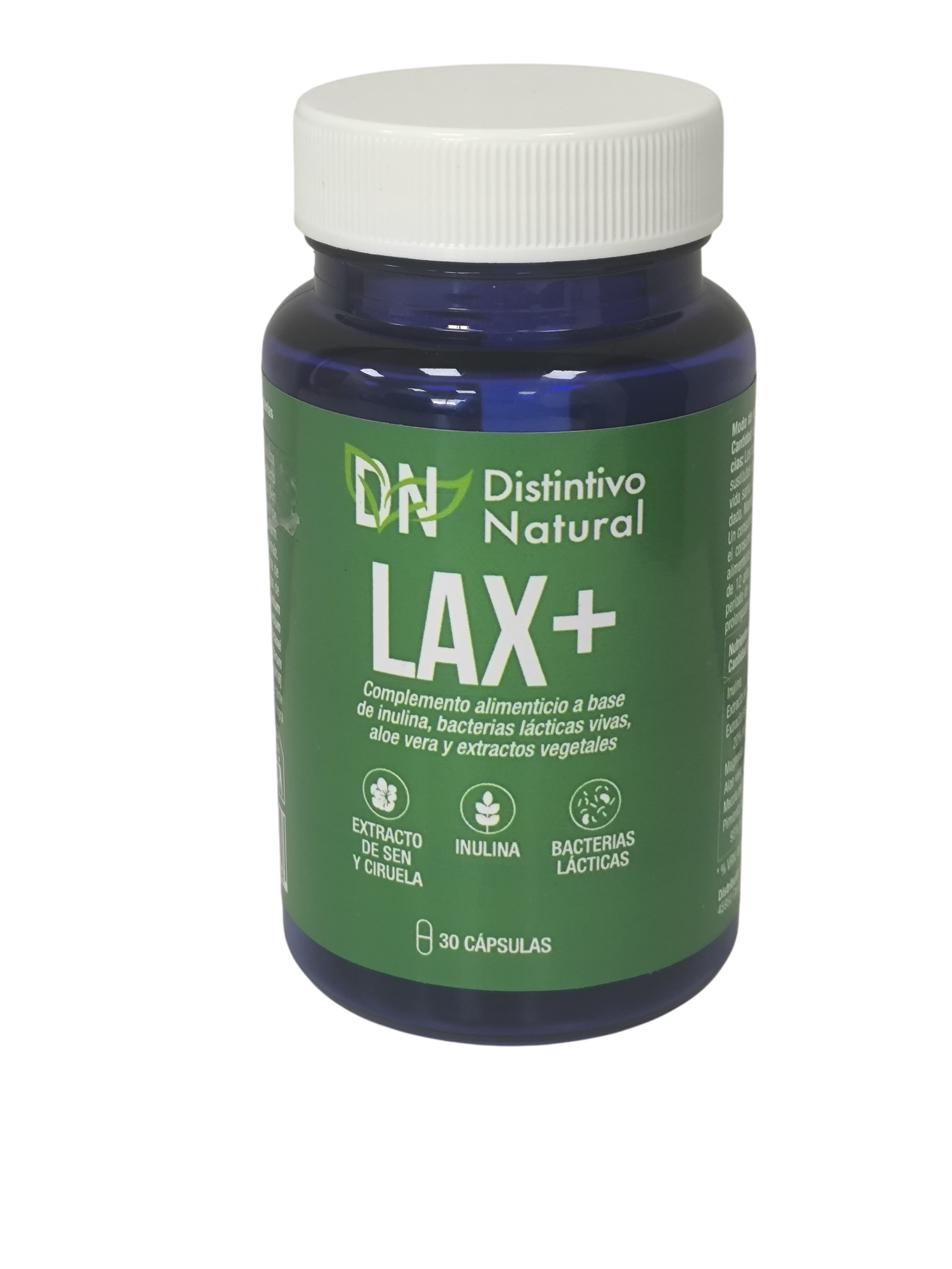 Complemento alimenticio Distintivo Natural Lax+ 30 cápsulas