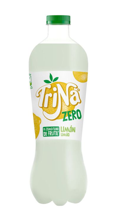 Refresco sin gas limón Trina botella 1,5l zero