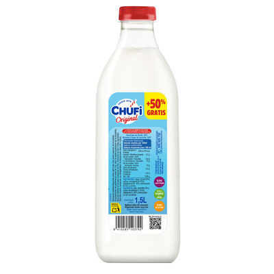 Horchata de chufa Chufi Original en botella de 1,5 L.